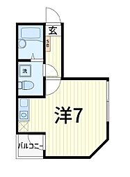 間取図画像 ワンルーム