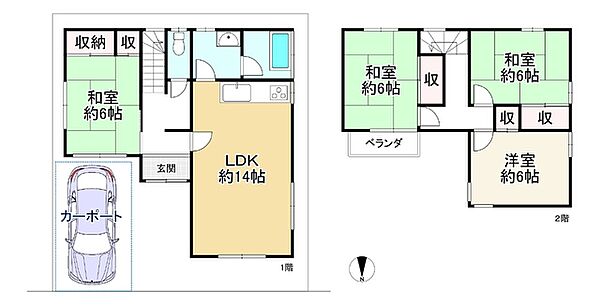 間取り：326000224661