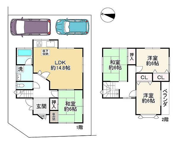 間取り：326000257184