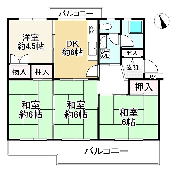 間取り：326000273607