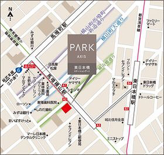 東京都中央区東日本橋3丁目(賃貸マンション1LDK・11階・40.55㎡)の写真 その6