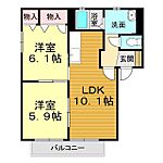 恋路ガーデンプレイス　Ｃ棟のイメージ