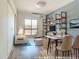 コンフレール大谷 B-7 2階2LDKのリビング/ダイニング
