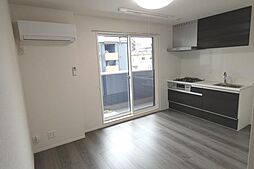 ポポンタ　ミュー 202 2階ワンルームのリビング/ダイニング