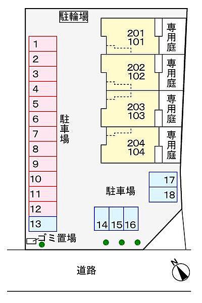 山口県山口市宮野下(賃貸アパート2LDK・2階・57.07㎡)の写真 その13