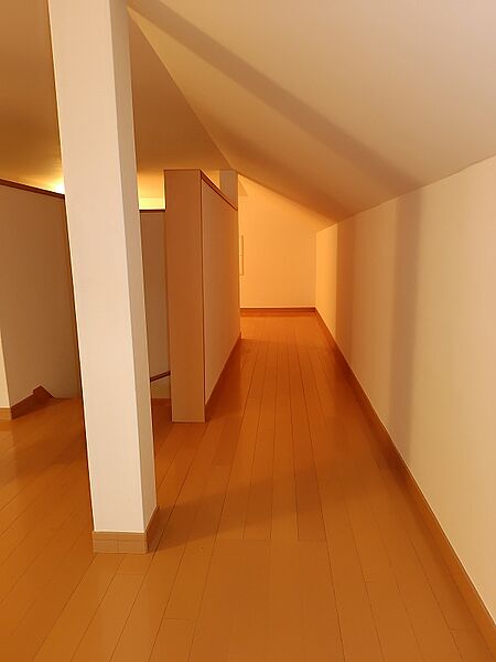 固定階段式小屋裏収納