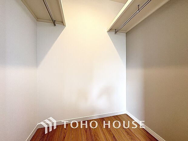 使い勝手の良い収納スペースで。収納のゆとりは心のゆとり。大事なものを大切にしまえる快適スペース。