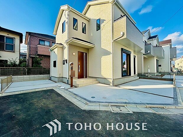 鮮やかなデザインと美しさが際立つ外観、心地よい暮らしのはじまり。