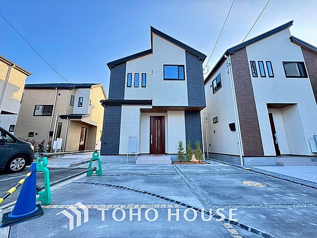 鮮やかなデザインと美しさが際立つ外観、心地よい暮らしのはじまり。