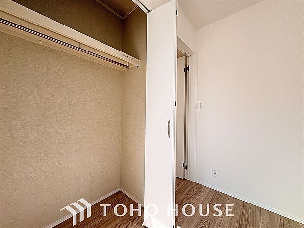 使い勝手の良い収納スペースで。収納のゆとりは心のゆとり。大事なものを大切にしまえる快適スペース。