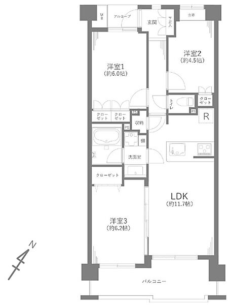 間取り：313004611123