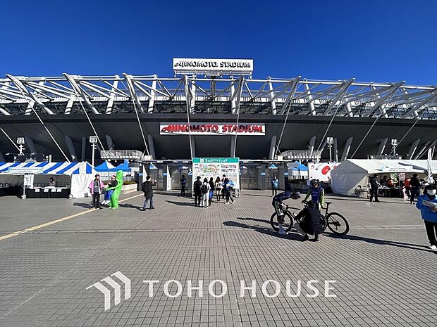 味の素スタジアム 距離約700m
