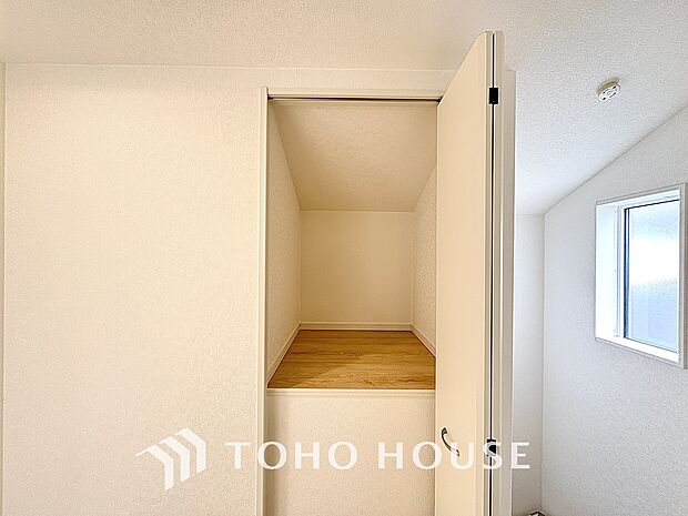使い勝手の良い収納スペースで。収納のゆとりは心のゆとり。大事なものを大切にしまえる快適スペース。