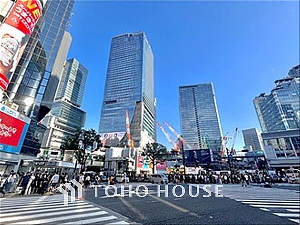 山手線 渋谷駅 距離約640m