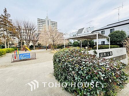 砧町公園 距離約600m