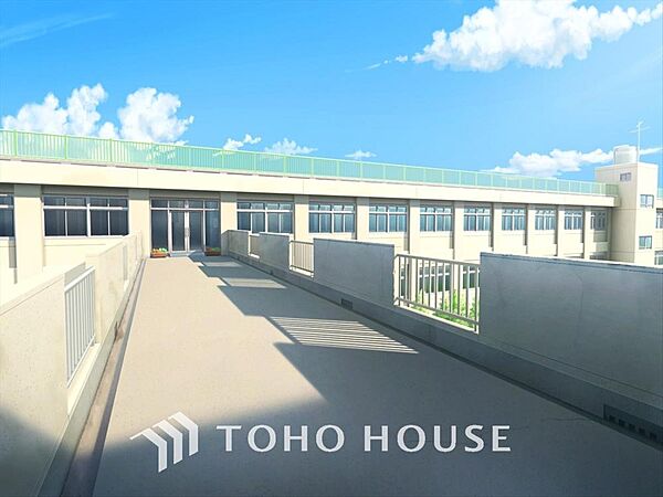 新宿区立西早稲田中学校 距離約1200m
