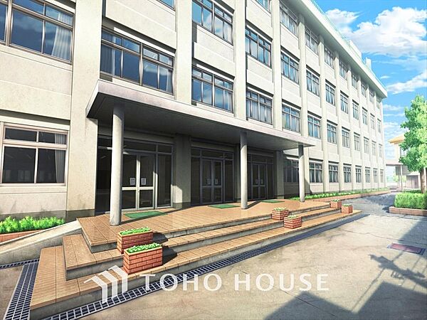 中野区立桃花小学校 距離約175m