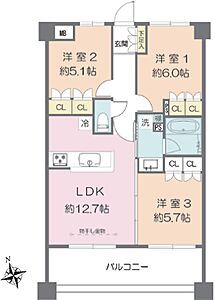 間取り：間取り図