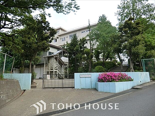 川崎市立菅生中学校 距離約800m