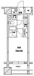 パレステュディオドルチェ本駒込 3階1Kの間取り
