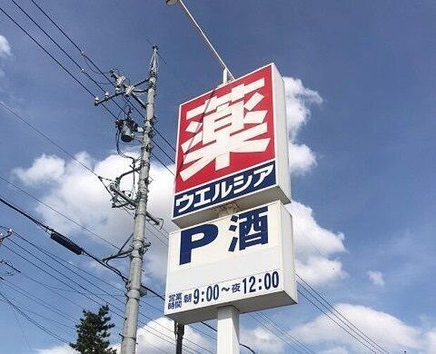 ウェルシア 950m