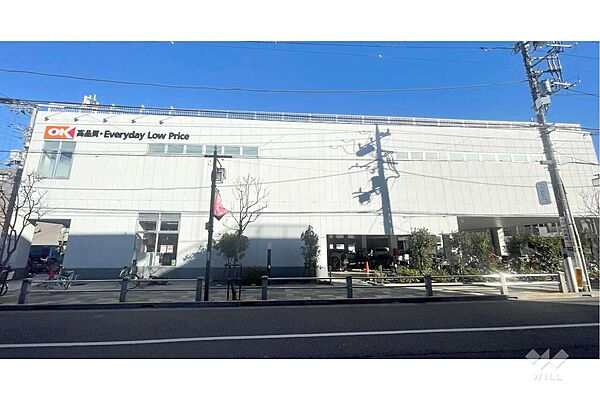 オーケー(西新井店)の外観