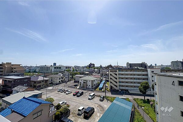 バルコニーからの眺め（南東方向）［2026年6月9日撮影］