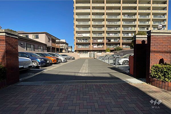 駐車場の出入り口