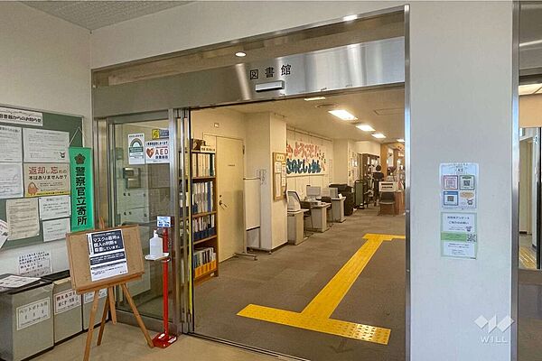 佐野図書館の外観