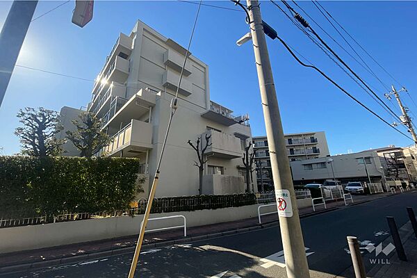 北千住スカイハイツの外観（北東側から）