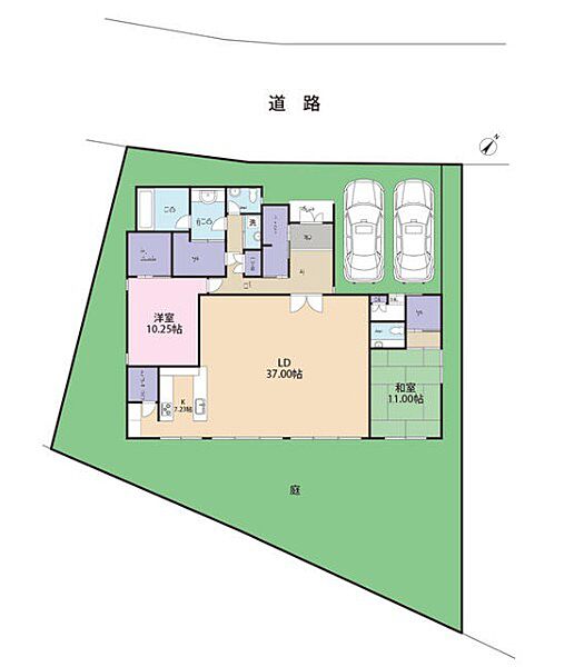 間取り：322000533237