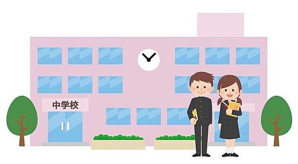 新庄中学校 1350m