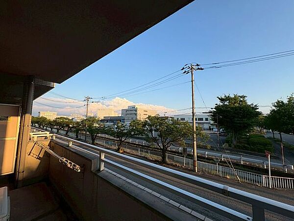 南側バルコニーからの眺望