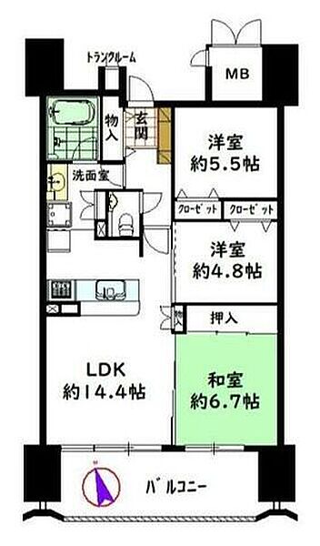 間取り：316000017047