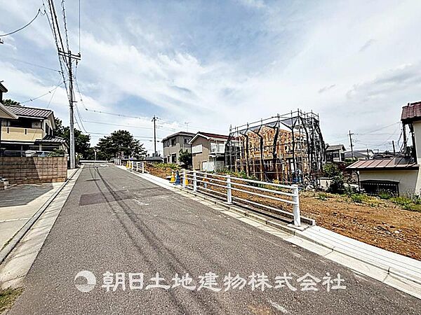 前面道路です。