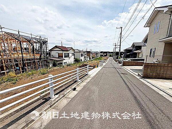 前面道路です。