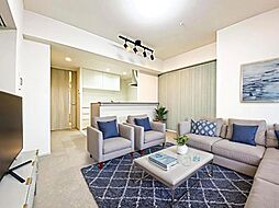 アクエス武蔵藤沢2 3LDKのリビング/ダイニング