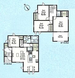 埼玉県所沢市北野2丁目