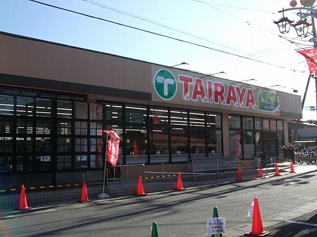 エコス TAIRAYA  狭山ヶ丘店まで徒歩6分　427ｍ！毎日のお買い物に便利で、生活が快適に送れる立地です。