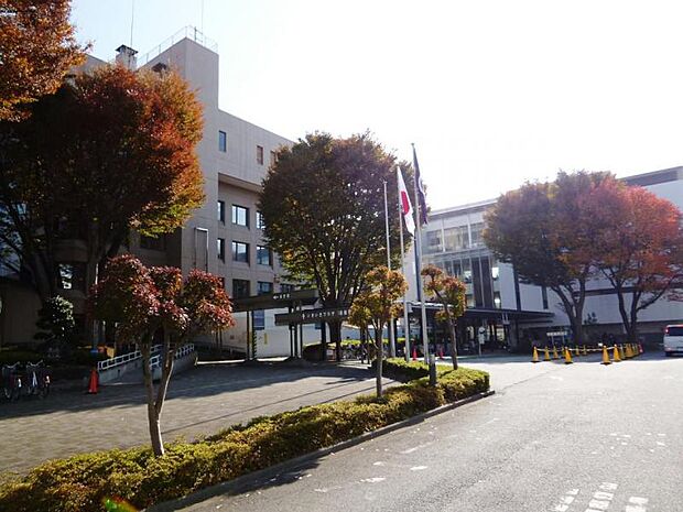 東村山市役所まで1167m。日常生活が快適に送れる魅力的な環境です。