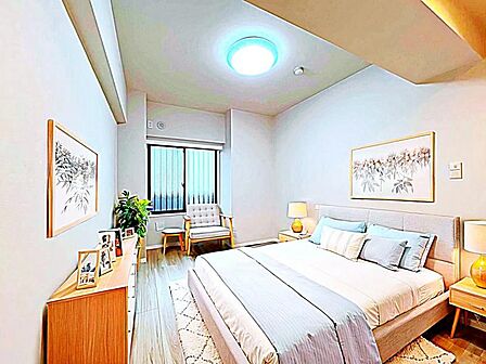 【居室】家具を配置したCGイメージ居室です。部屋の広さや使い方を想像しやすく、生活シーンをイメージできます。(家具等はCG加工です)
