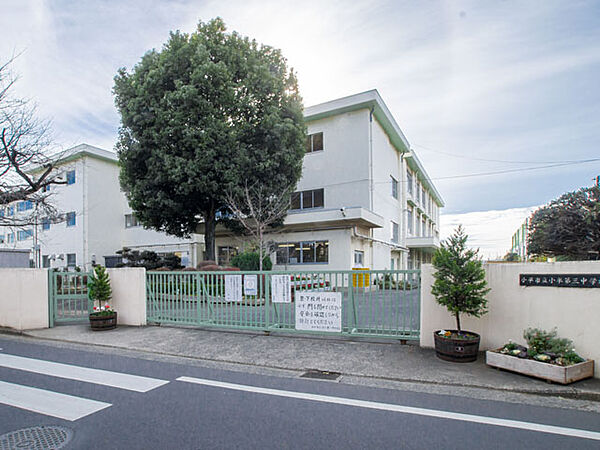 小平市立小平第三中学校まで徒歩17分1312ｍ！適度な通学距離により、生活リズムの安定や体力づくりにも寄与。