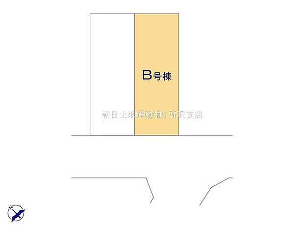 【区画】区画の配置が分かる区画図です。敷地の大きさや位置関係を把握しやすく、比較検討に役立ちます。 B号棟