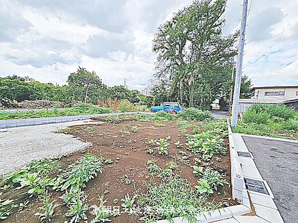 建築条件付きの更地です。条件内で理想の住まいをプラン可能。現地写真（2026年8月14日撮影）をご覧ください。