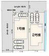 【区画】区画の配置が分かる区画図です。敷地の大きさや位置関係を把握しやすく、比較検討に役立ちます。