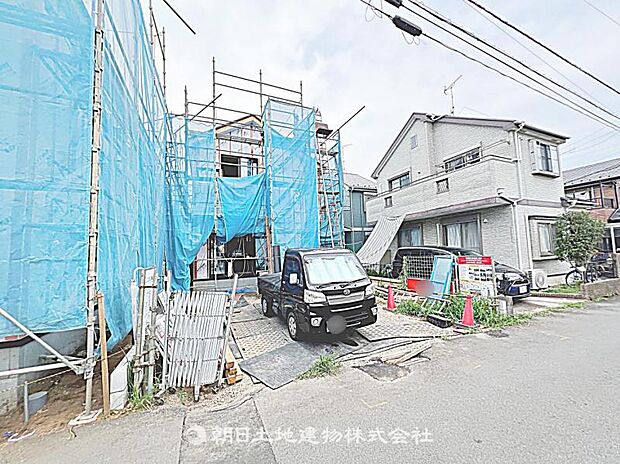 現在建築中の現場で工事進行中です。現地写真(2026年7月31日撮影)をご覧ください。