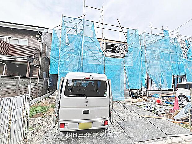 現在建築中の現場で工事進行中です。現地写真(2026年7月31日撮影)をご覧ください。