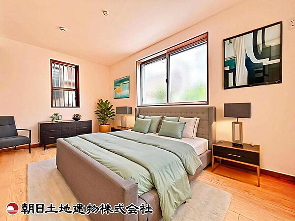 【居室】家具を配置したCGイメージ居室です。部屋の広さや使い方を想像しやすく、生活シーンをイメージできます。（家具等はCG加工です）
