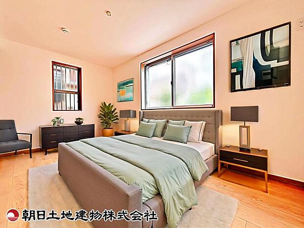 【居室】家具を配置したCGイメージ居室です。部屋の広さや使い方を想像しやすく、生活シーンをイメージできます。(家具等はCG加工です)