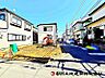 外観：建築条件なしの更地で、自由なプランで建築可能です。現地写真（2026年10月11日撮影）をご確認ください。